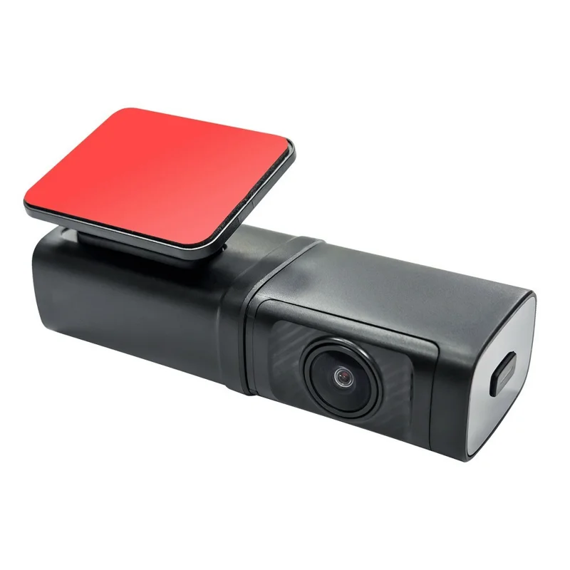 GPS WiFi Car DVR 4K Front + 1K Rear Recording Night Vision Wide Angle Dash Camera - Black