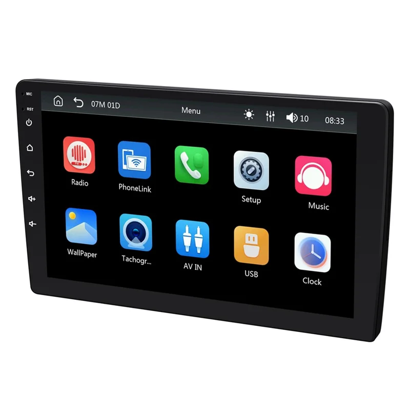9009W 9-Inch In-Cell Screen Car Radio Multimedia Player with Wireless CarPlay Android Auto Bluetooth-compatible 5.2 MP5 Player
