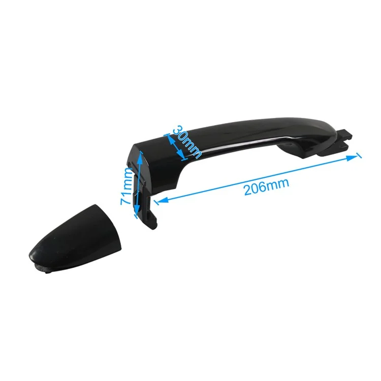 A5431-03 Para Kia Spectra 2004-2009 / Spectra5 2005-2009 Auto Trasero Trasero Trasero Izquierdo Manija de la Puerta, OE: 83650-2F000