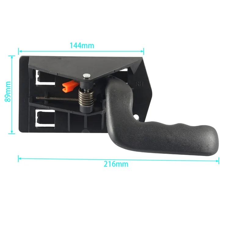 A6386-02 Manja de Tracción de Puerta de Plástico Para la Puerta Interior Del Lado Derecho Del Automóvil, OE: 15746474, 15760298, GM1353125