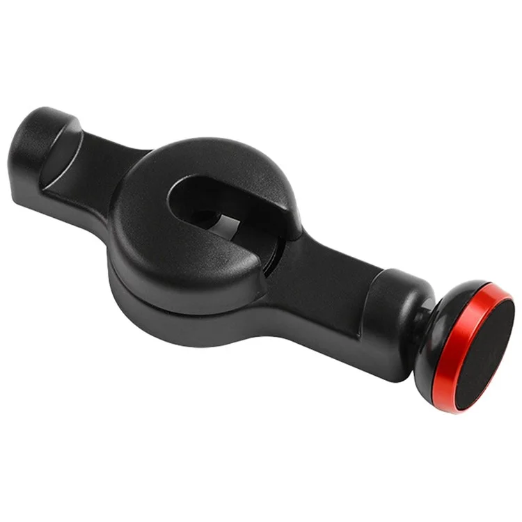 DM-034 Car Headrest Phone Holder Mount Strong Magnetic Tablet Holder Stand Bracket - Red
