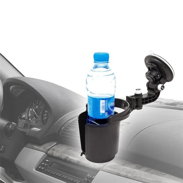 Suporte de Copo para Janela de Carro Ajustável com Ventosa, Suporte para Garrafa de Água e Lata de Bebida
