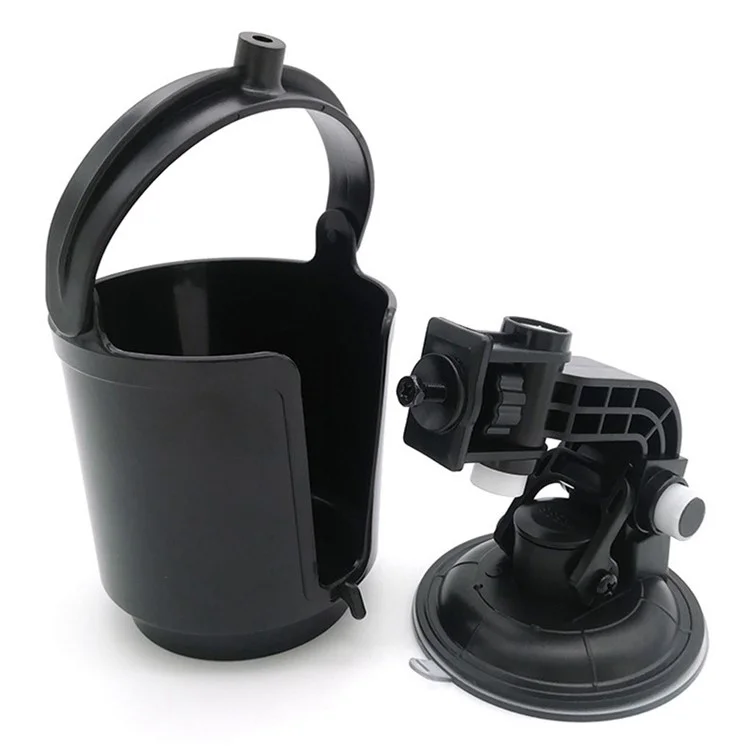 Suporte de Copo para Janela de Carro Ajustável com Ventosa, Suporte para Garrafa de Água e Lata de Bebida
