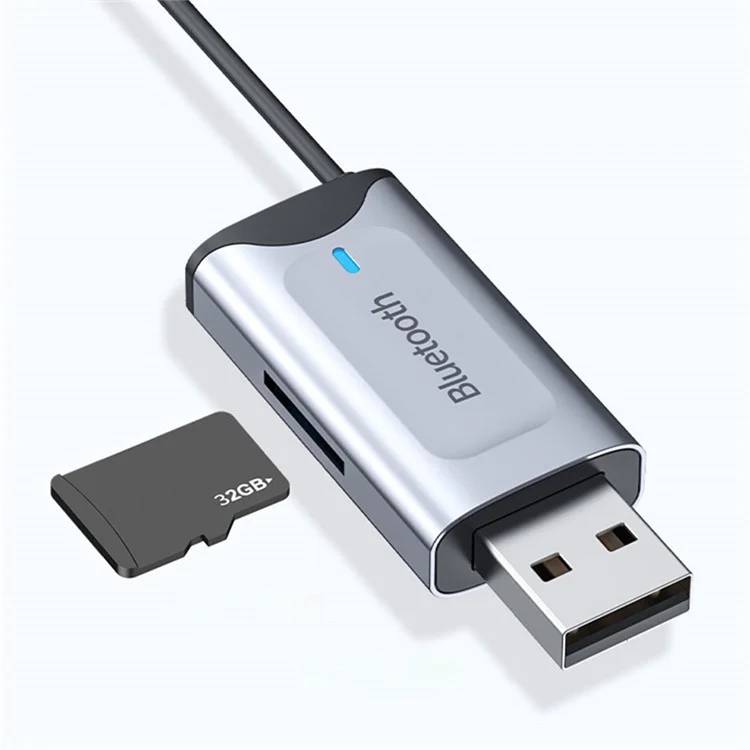 Adaptador Aux Bluetooth Dongle USB a Jack de 3,5 mm Kit Manos Libres Bluetooth 5.3 para Coche 