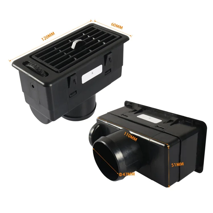 Piezas de repuesto para rejillas de ventilación modificadas del coche A5680 para vehículos HOWO Accessories