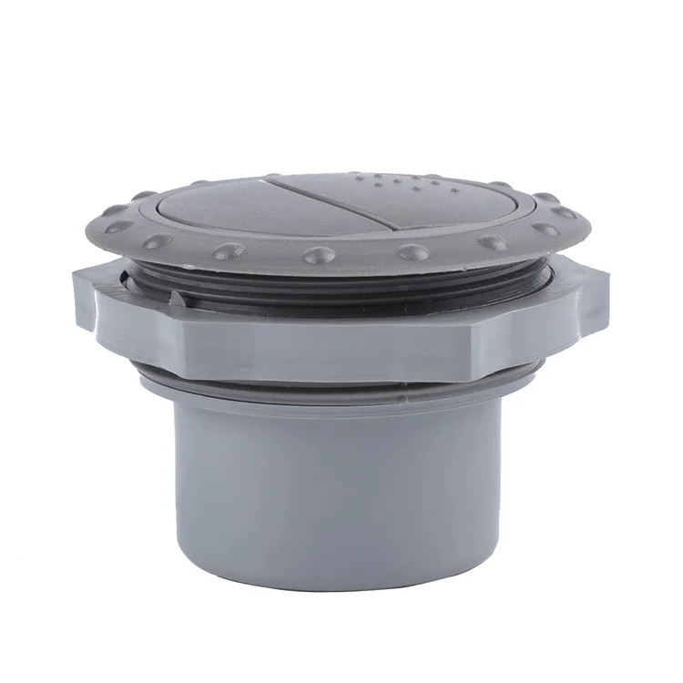 A0674-01 Runde Luftentlüftungsabdeckung Für Rv-bus Yachtauto Klimaanlage Ventil Air Outlet Armaturenbrett (öffnung: 60 Mm) - Grau