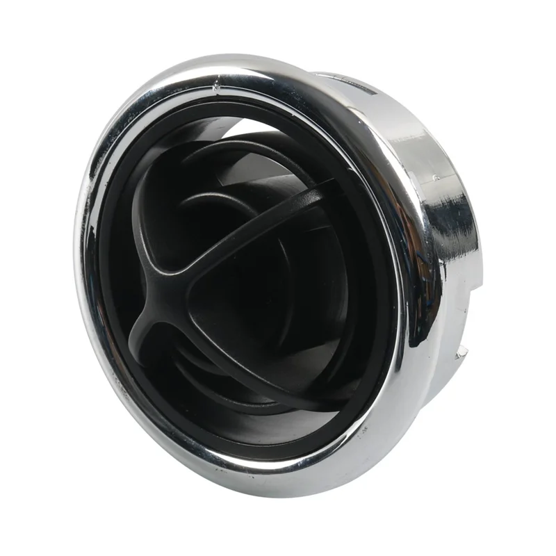 A6765 Snap-On Air Outlet for Cars RVs, Electroplating Air Vent Replacement Part for Vehicles Modified Trucks (Φ87 / 75)