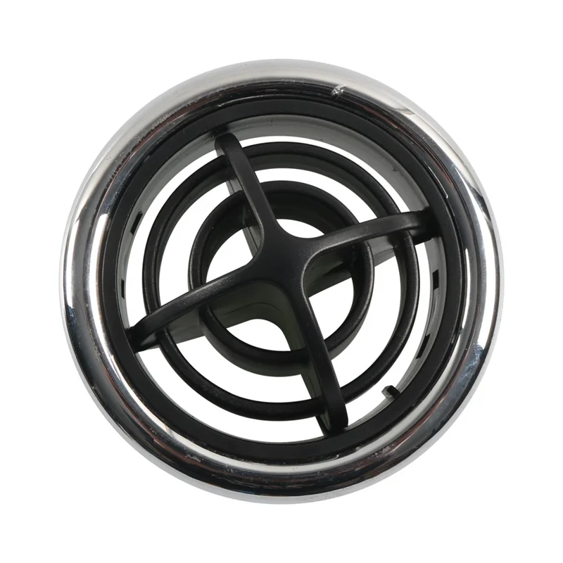 A6765 Snap-On Air Outlet for Cars RVs, Electroplating Air Vent Replacement Part for Vehicles Modified Trucks (Φ87 / 75)
