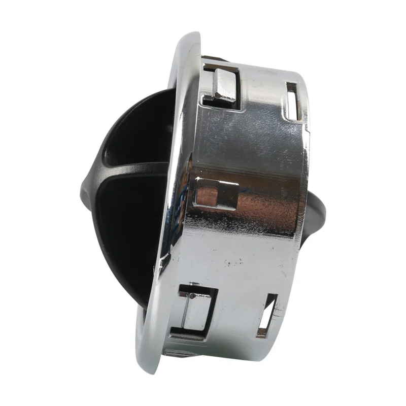 A6765 Snap-On Air Outlet for Cars RVs, Electroplating Air Vent Replacement Part for Vehicles Modified Trucks (Φ87 / 75)