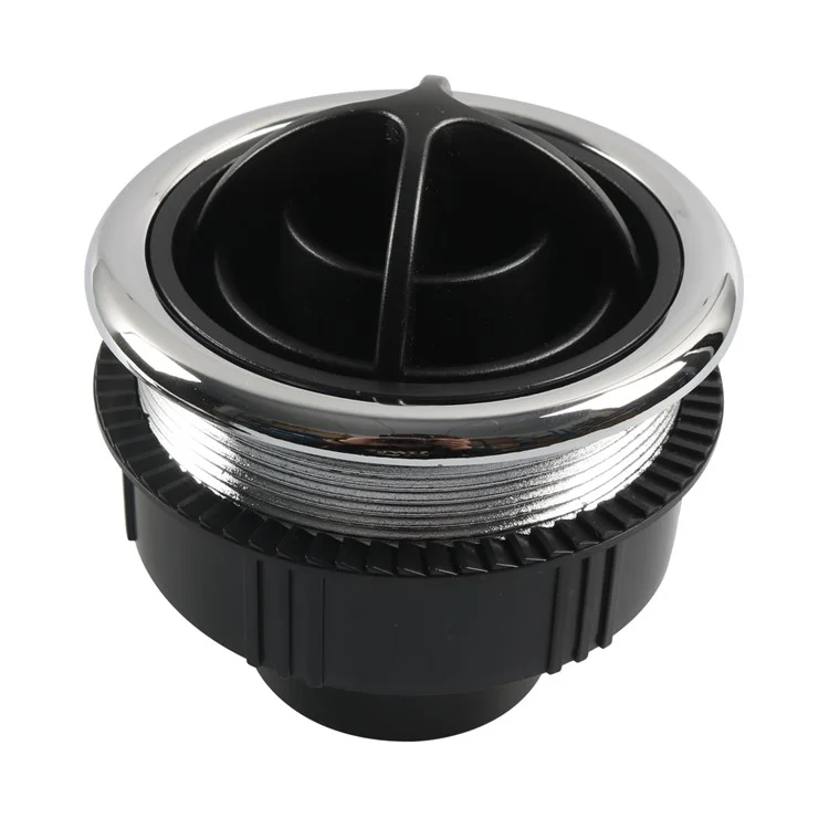 A6766-02 Air Conditioning Outlet Air Vent Exhaust Side Roof Round Air Ventilation Outlet for Car RV Truck (Φ87 / 75 / 48) - Type de filetage