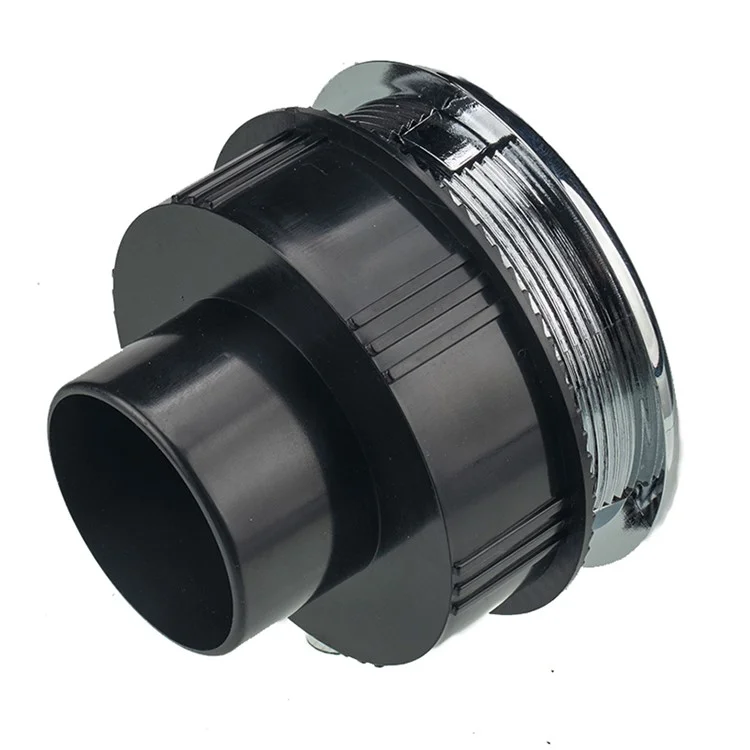 A1153-02 Style Intégral Accessoire de remplacement de la bouche d'aération Électroplaqué pour tableau de bord de camping-car pour véhicules Accessoires modifiés (Φ87 / 75 / 46) 