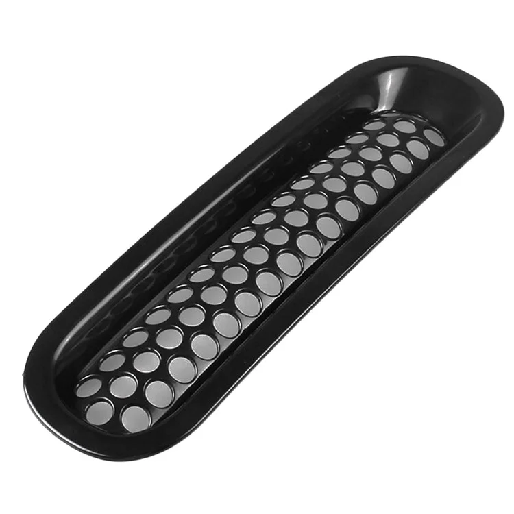 7 pièces pour Jeep Wrangler JK 2007-2017 Grille avant de la voiture, grille maillée, grille de protection et filet