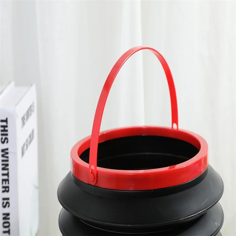 Poubelle Pliante / Seau Rétractable Portable Extérieur / Seau De Boite De Couleur De Seau De Stockage Dans La Voiture