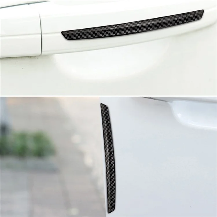 DM-047 4Pcs / Set Car Door Rearview Mirror Anti-collision Strip Guard Protector Universal Protection Sticker
