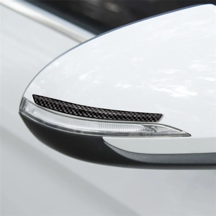 DM-047 4Pcs / Set Car Door Rearview Mirror Anti-collision Strip Guard Protector Universal Protection Sticker