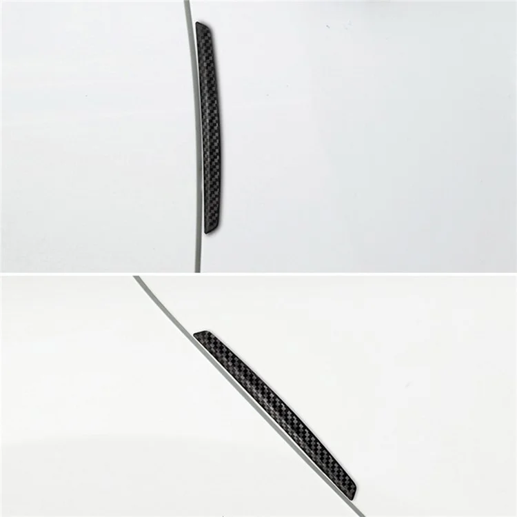 DM-047 4Pcs / Set Car Door Rearview Mirror Anti-collision Strip Guard Protector Universal Protection Sticker