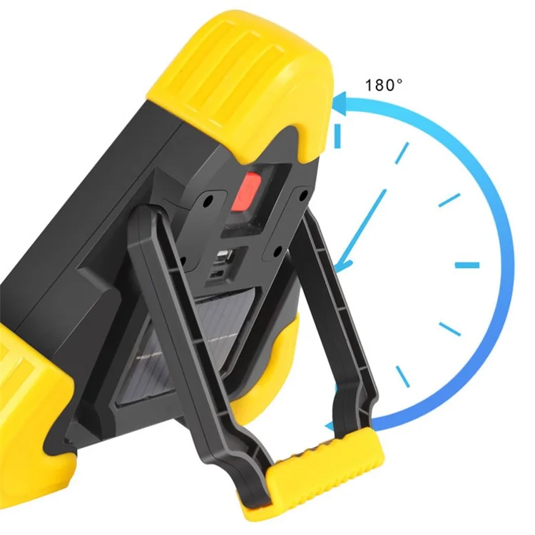 BY-145 USB Rechargeable Triangle Car Repair Warning LED Lamp Traffic Emergency Stop Warning Light