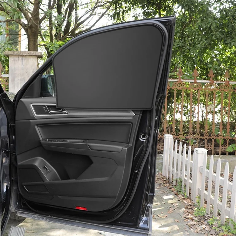 Parasole Anteriore per Finestra Auto in Poliestere con Magneti (Lato Passeggero, 62x48x33cm)