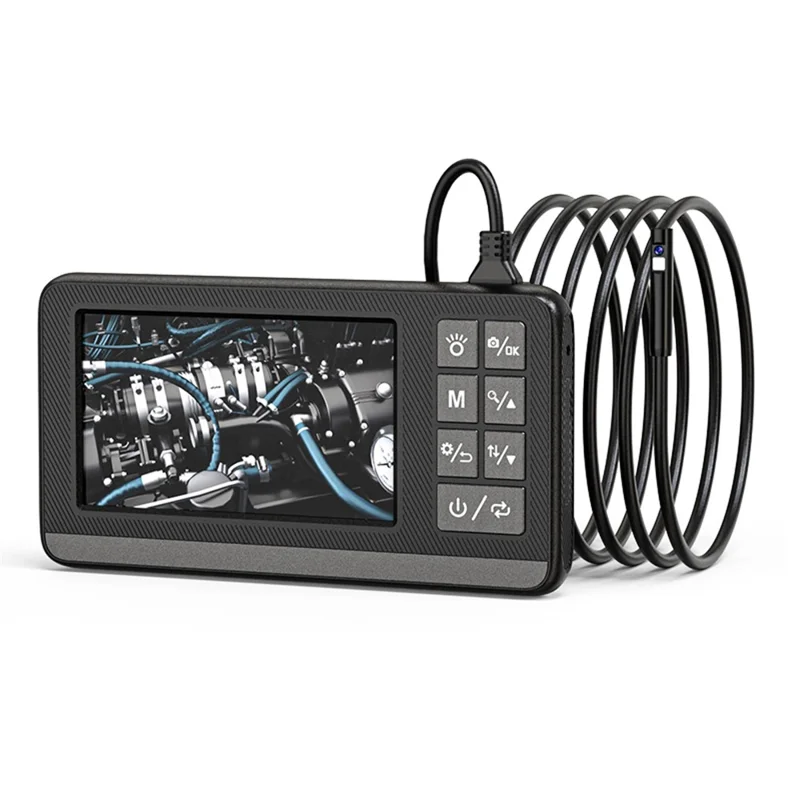 INSKAM P005 3m Wire 1080P Inspection Camera 4.3'' Display Screen Dual Lens Endoscope Industrial Borescope