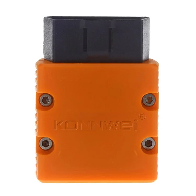KONNWEI KW902 Bluetooth-compatible 4.0 5.0 ELM327 OBD2 IOS / Android Dual-Mode Car Fault Detector Diagnosis Device - Orange