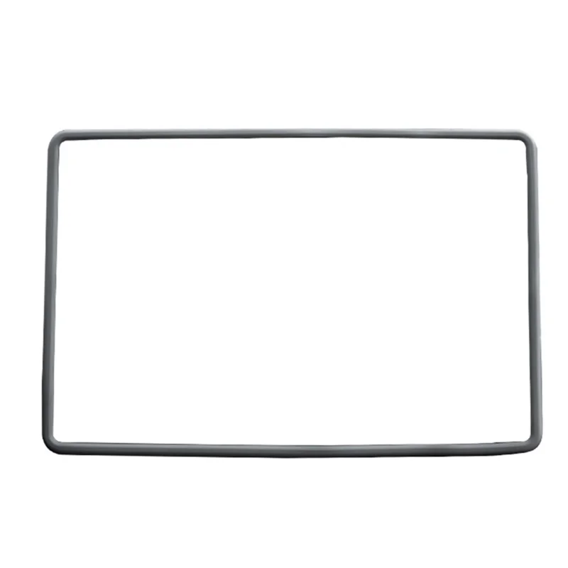 For Tesla Model Y / 3 Screen Silicone Case Car Display Screen Frame Protective Cover - Grey