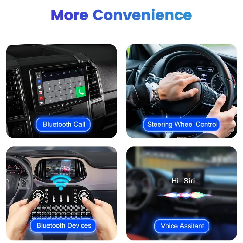 CARLINKIT CPC200 CarPlay Mini Ai TV Box 4G LTE 4+64GB Android 11 Wireless CarPlay Android Auto TV Box - US Version