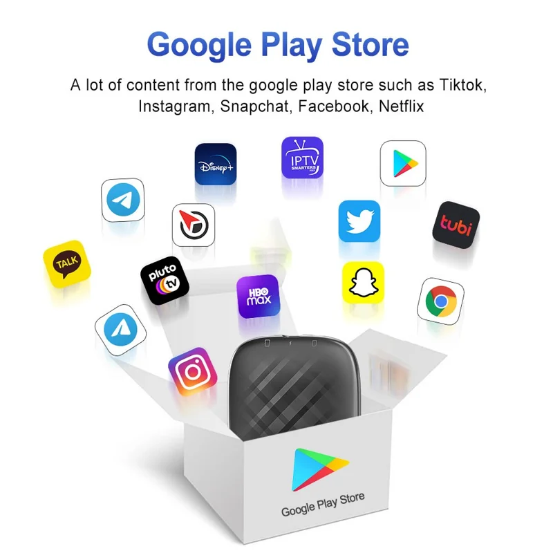 CARLINKIT CPC200 CarPlay Mini Ai TV Box 4G LTE 4+64GB Android 11 Wireless CarPlay Android Auto TV Box - US Version