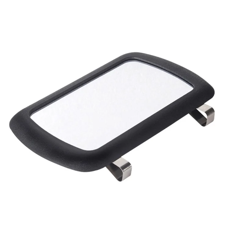 Miroir de maquillage pour pare-soleil de voiture DM-071 en PP+Verre, bouclier solaire avec clip de fixation, miroir ultra clair