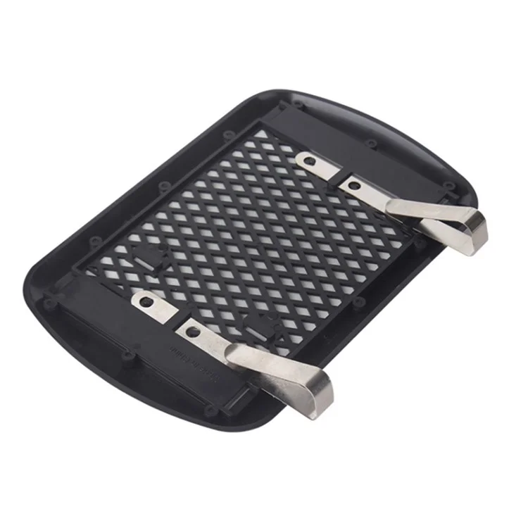 Miroir de maquillage pour pare-soleil de voiture DM-071 en PP+Verre, bouclier solaire avec clip de fixation, miroir ultra clair