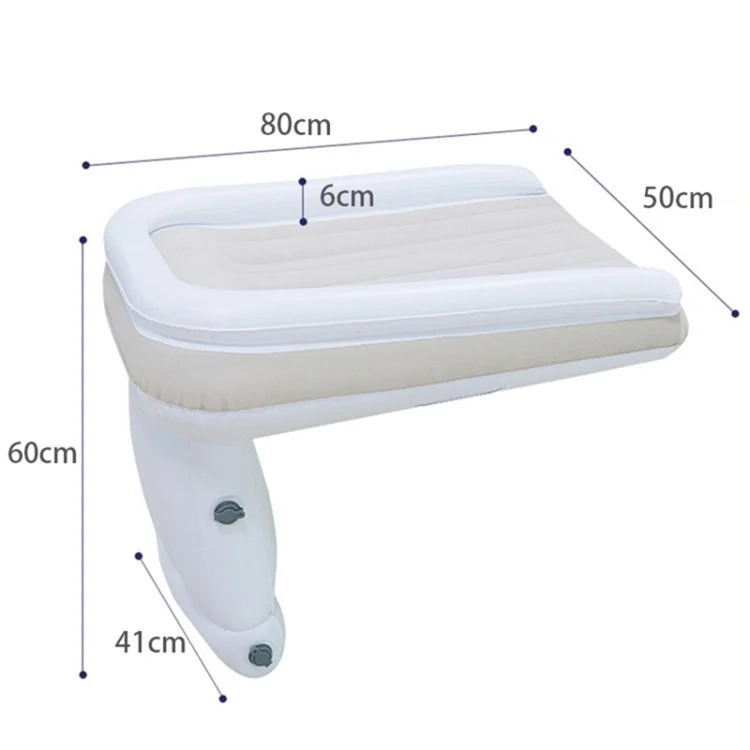 Coussin Gonflable d'Avion pour Bébé et Tout-Petit, Lit de Voyage en Forme d'Avion