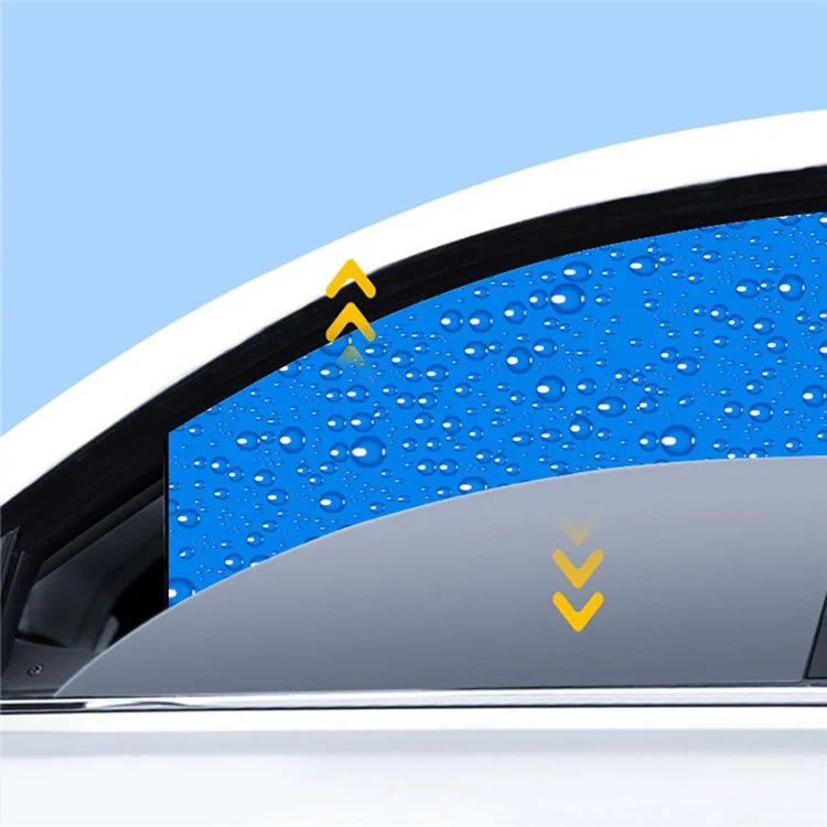 2938 Magnetic Single-Layer Car Sun Shade Rear Front Window Shade Side Window Sunshade UV Protection Cover - Rear Seat Window