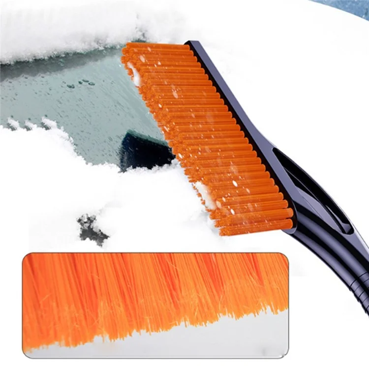 ST-3908 Pá Extensível Destacável de Remoção de Neve de Cabeça Dupla para Inverno Raspador de Neve para Pára-brisas de Carro Escova