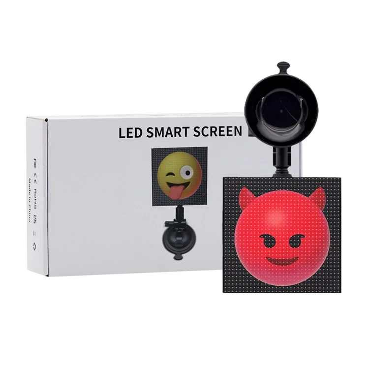 Luce display LED per lunotto posteriore auto P32L 32x32LED Controllo app smartphone Schermo luminoso per auto per decorazione della casa 