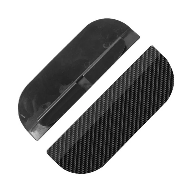 1300 2Pcs Car Rearview Mirror Rain Baffle Carbon Fiber Texture Vehicle Side Mirror PVC Rain Guard