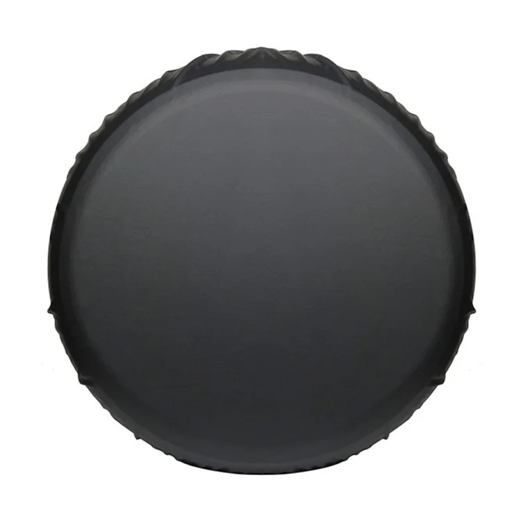Housse de pneu de voiture en cuir de texture de litchi de 15 pouces KG0167 pour SUV et camion, protecteur de roue de 27 à 30 pouces
