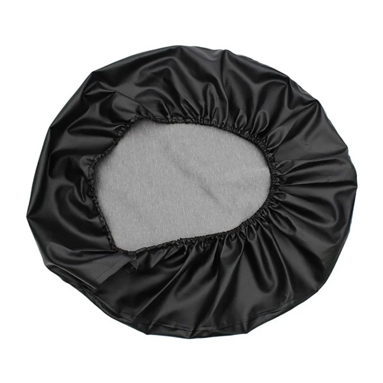 KG0167 Housse de pneu de 13 pouces pour VUS Housse de roue de voiture Texture de litchi Protecteur de pneu en cuir pour pneu de 22 à 24 pouces
