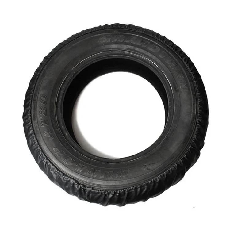 KG0167 Housse de pneu de 13 pouces pour VUS Housse de roue de voiture Texture de litchi Protecteur de pneu en cuir pour pneu de 22 à 24 pouces