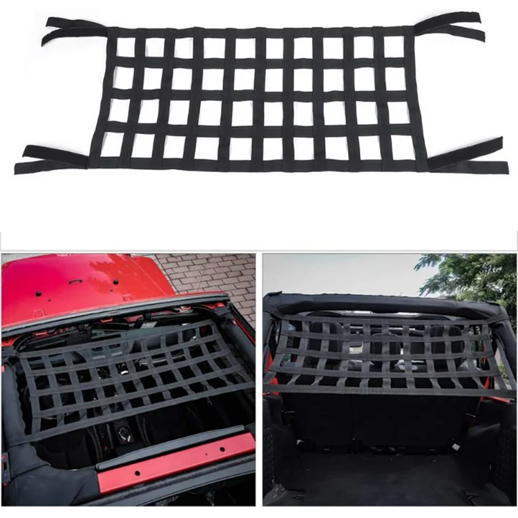 KG0091 Autodach-Gepäcknetz SUV-Gepäcklagerung Mesh-Hängematte Autozubehör