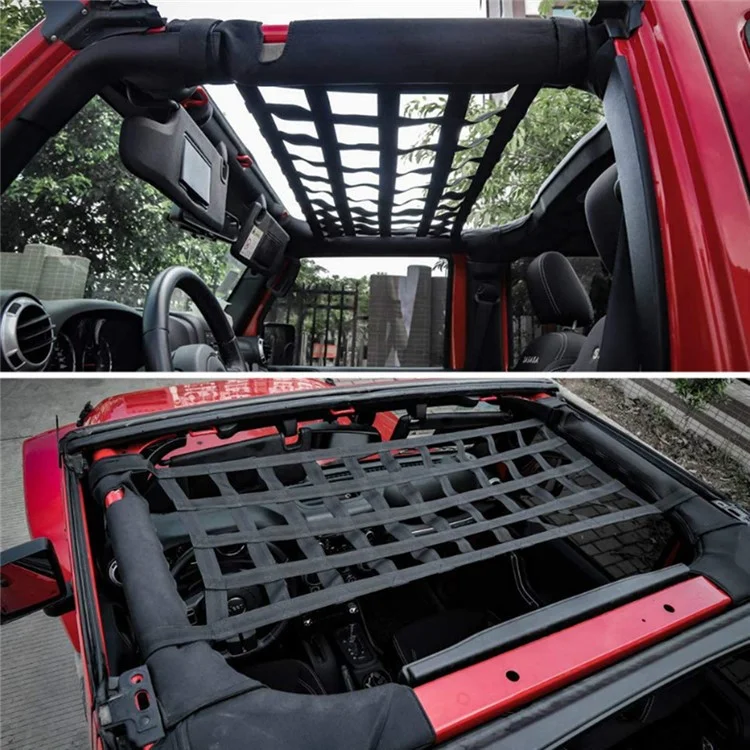 KG0091 Autodach-Gepäcknetz SUV-Gepäcklagerung Mesh-Hängematte Autozubehör