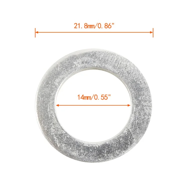 A8129 25Stück Ölablass-Dichtungsringe Quetschdichtung 14mm Ersatzteile für Honda / Acura #1-8, OE: 94109-14000