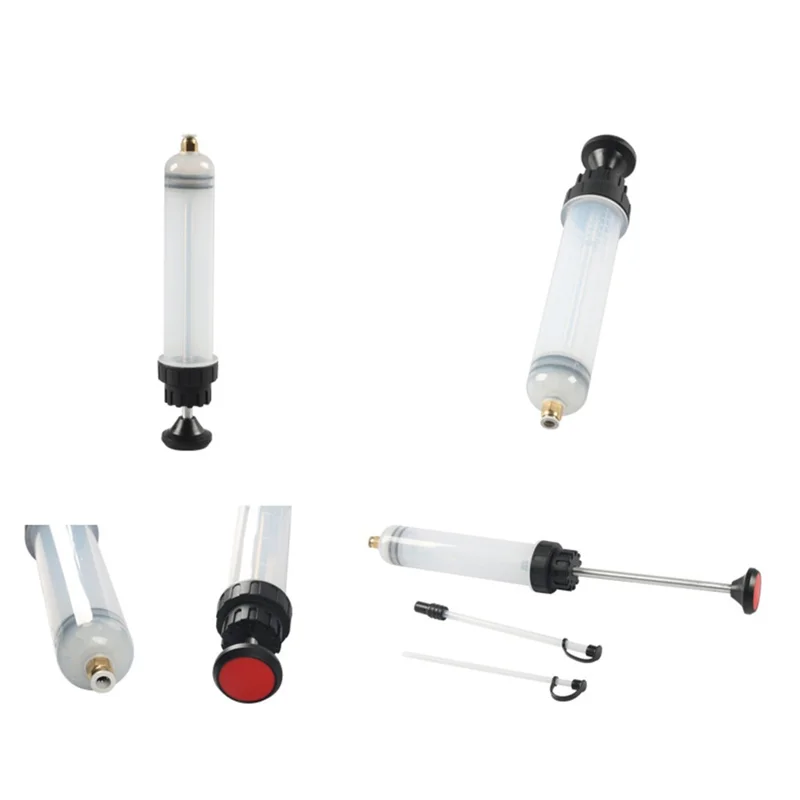 A8486 200cc Flüssigkeitsextraktions-Ölflüssigkeits-Spritzenpumpe Manuelles Saugvakuum Kraftstoffübertragung für Autos