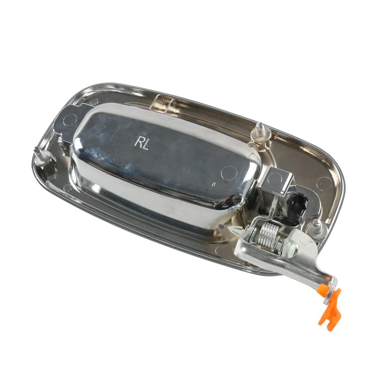 A8385-03 Manija de puerta trasera izquierda exterior del coche de plástico enchapado, OE: 15107655 RL