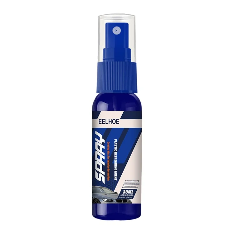 EELHOE 30ml Car Refurbishment Exterior Repair Clean Plastic Restorer Revitalizing Coating Agent