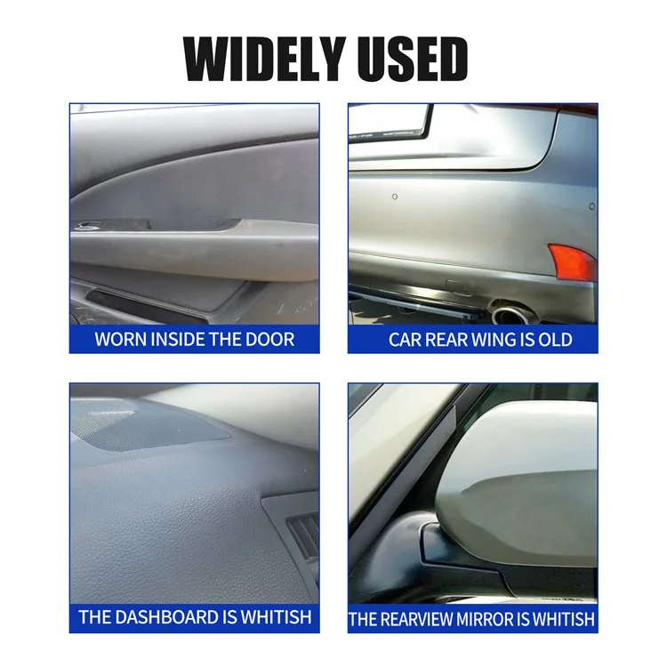 EELHOE 30ml Car Refurbishment Exterior Repair Clean Plastic Restorer Revitalizing Coating Agent
