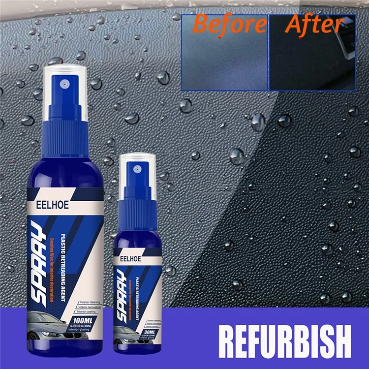 EELHOE 30ml Car Refurbishment Exterior Repair Clean Plastic Restorer Revitalizing Coating Agent