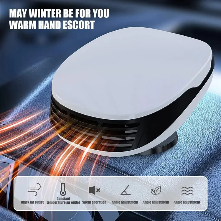 Chauffe-Ventilateur Multifonction pour Voiture 9710 / Dégivrage / Désembuage / Réchauffage Rapide
