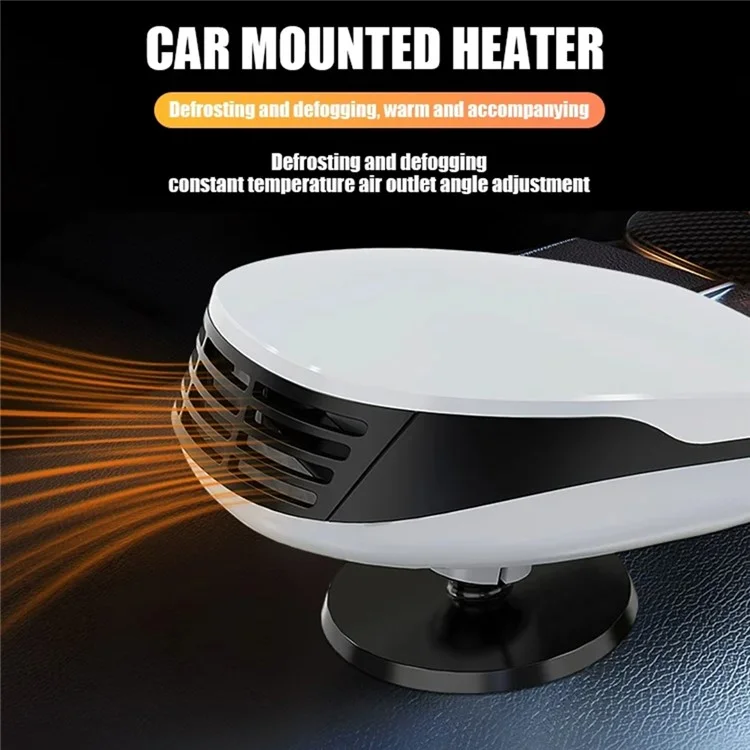 Chauffe-Ventilateur Multifonction pour Voiture 9710 / Dégivrage / Désembuage / Réchauffage Rapide