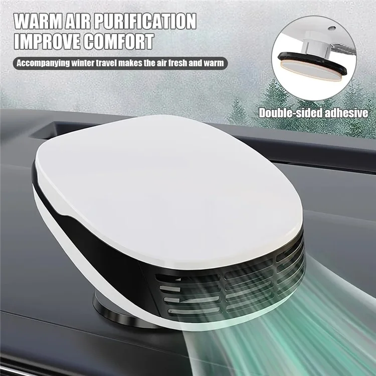Chauffe-Ventilateur Multifonction pour Voiture 9710 / Dégivrage / Désembuage / Réchauffage Rapide