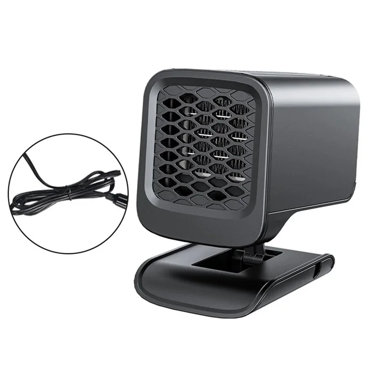 Chauffage pliable pour voiture 9729 12V, désembuage et désgivrage de pare-brise, ventilateur de chauffage intérieur de véhicule