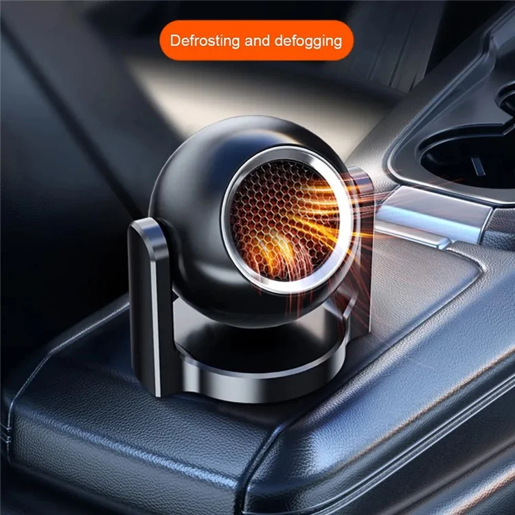 Ventilateur chauffant / rafraîchissant pour l'intérieur de la voiture 12V 9709 - Blanc